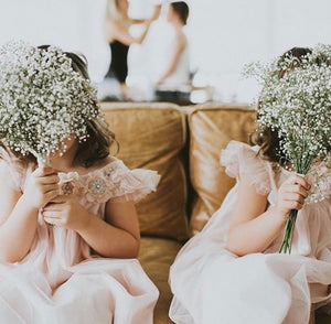 Flower Girl Bouquet & Petals